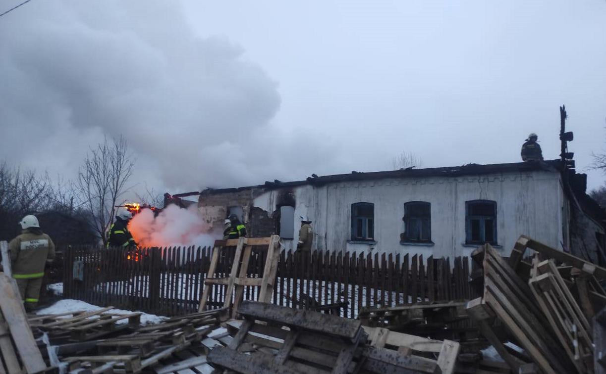 В Киреевском районе следователи проверят обстоятельства гибели пенсионера при пожаре