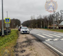 В Тульской области на трассе М-2 перевернулась «Нива»