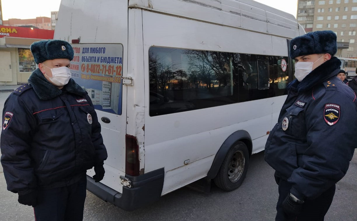 В Туле сотрудники ГИБДД задержали нелегального перевозчика