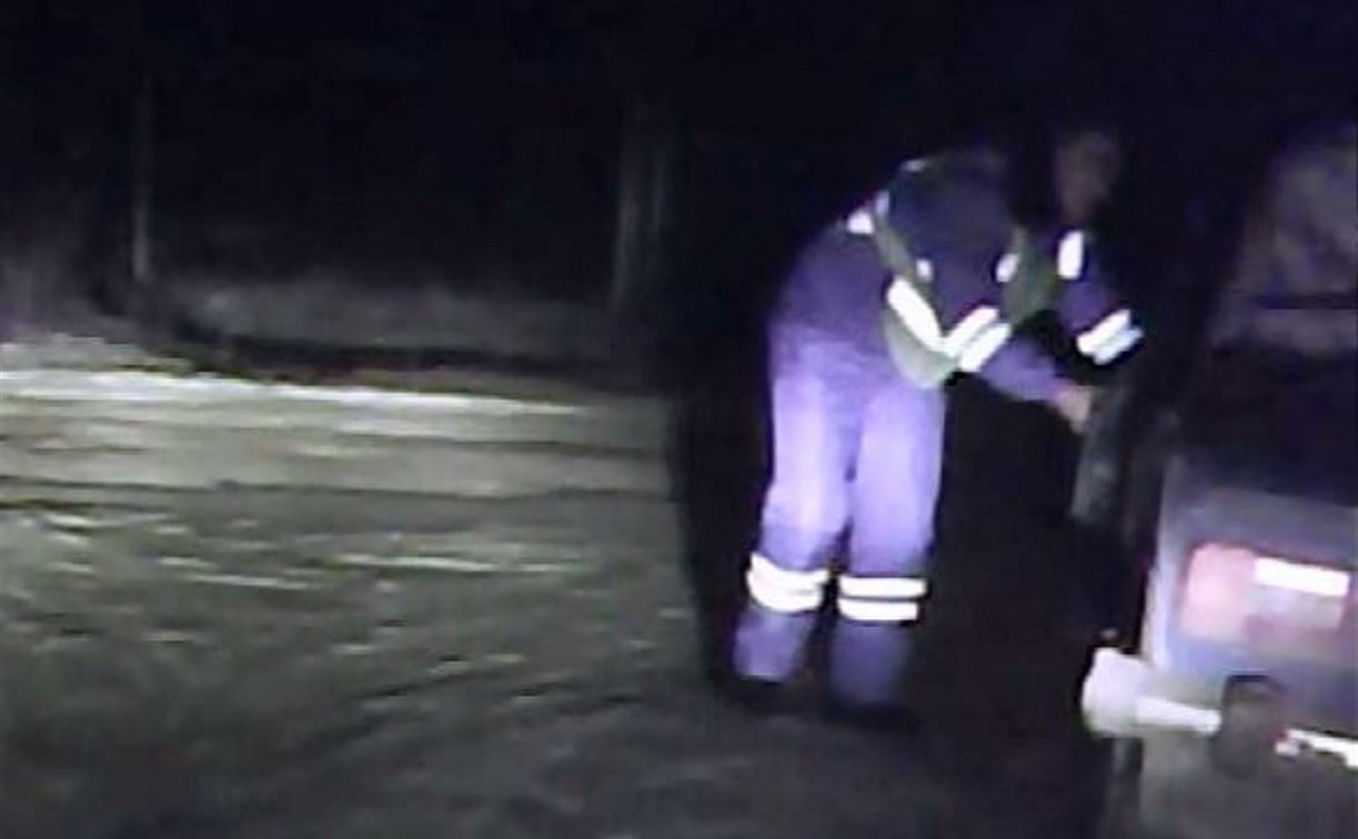 Видео: Под Тулой гаишники устроили погоню за пьяным 18-летним водителем