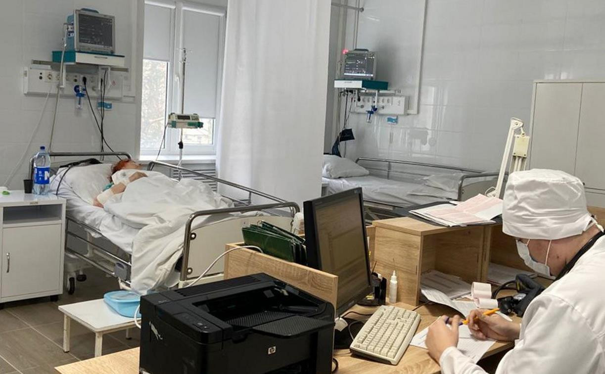 Более 100 пациентов прошли лечение в новом сосудистом центре на базе тульской больницы