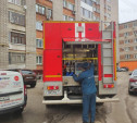 На ул. Дмитрия Ульянова спасатель потушил возгорание с помощью чайника