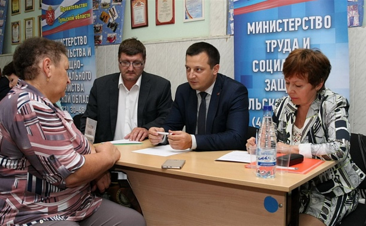 В Плеханово прошла встреча с членами правительства Тульской области