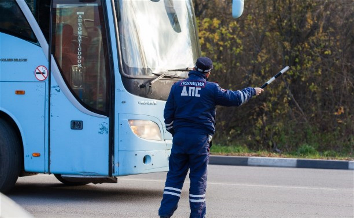 В Тульской области пассажиров перевозили на автобусах с неисправными тормозами