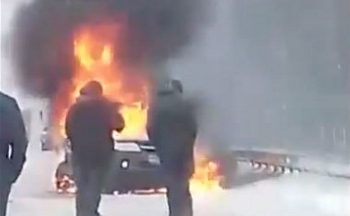 Житель Новомосковска сгорел заживо в своем автомобиле: разыскиваются очевидцы