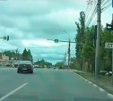 На пр. Ленина водитель Volkswagen поехал на красный, прямо на пешеходов