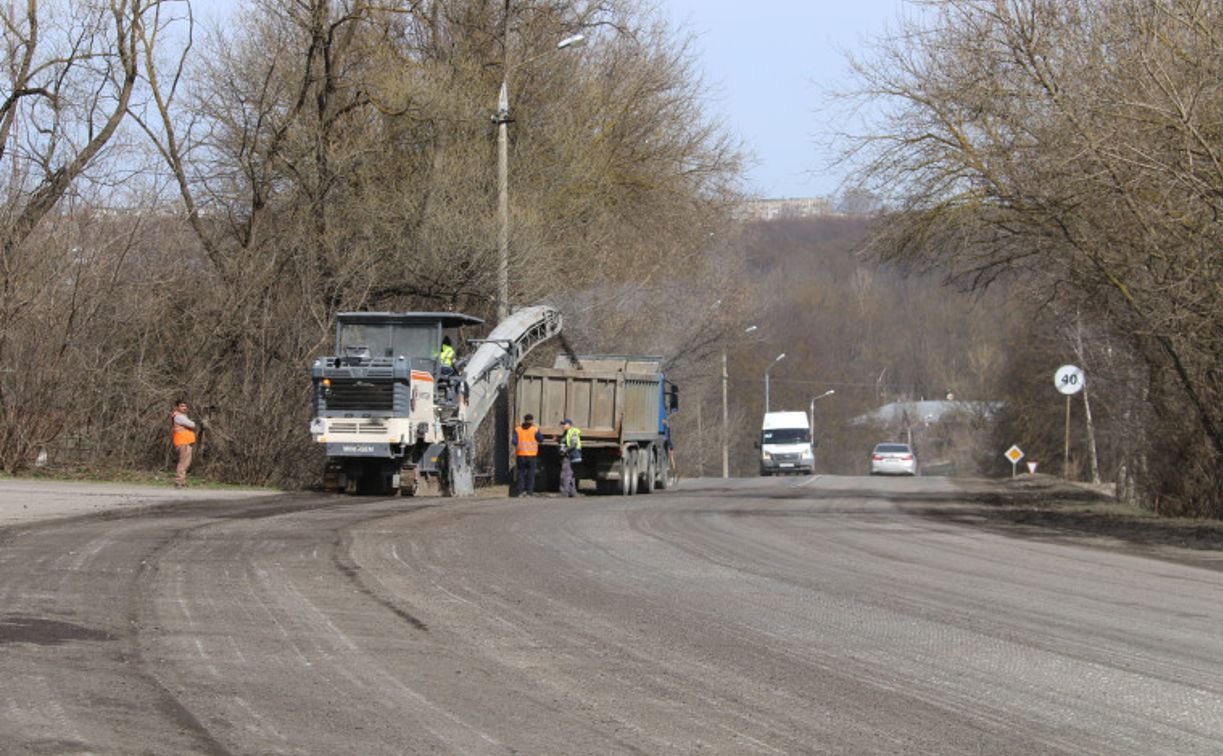 В Туле по нацпроекту БКД начался ремонт Щекинского шоссе