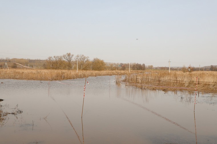 В Туле подтопленными остаются два моста