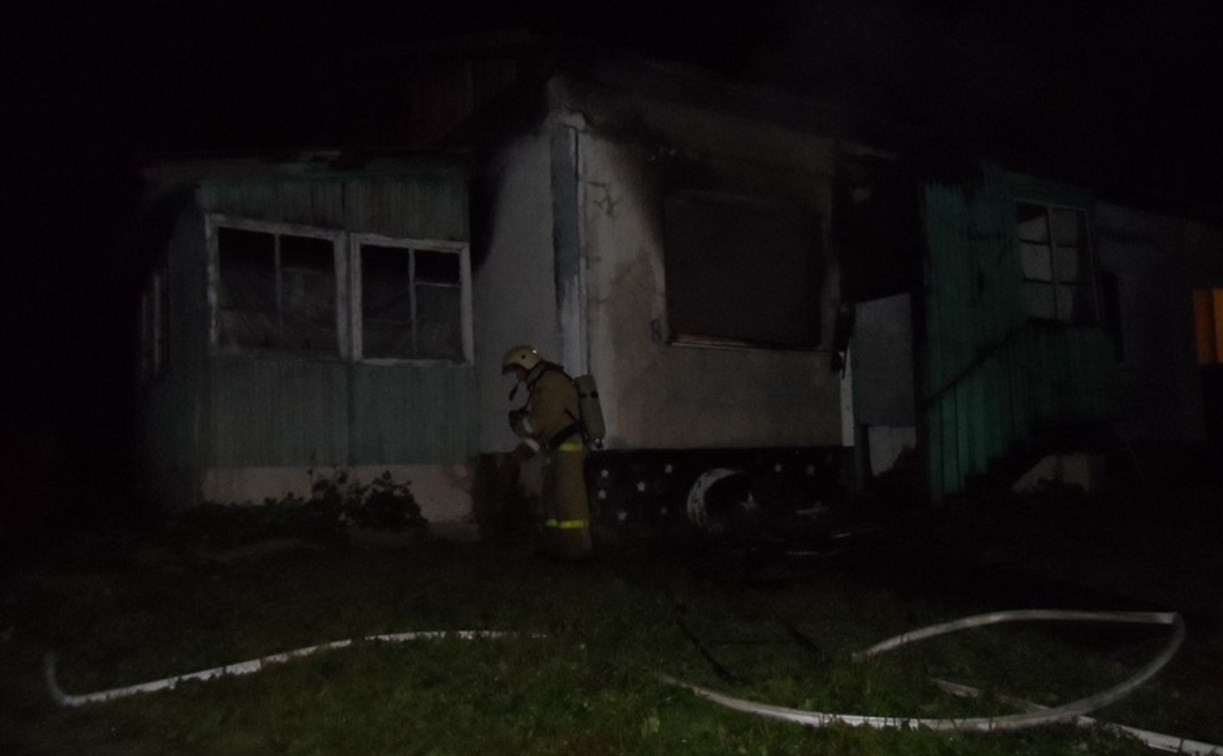 В Суворовском районе при пожаре погиб мужчина