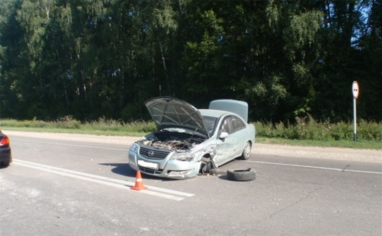 Из-за ДТП на Новомосковском шоссе образовалась автомобильная пробка