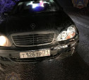 В Щекинском районе водитель Mercedes-Benz сбил двух человек
