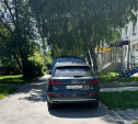 В Туле водителю Audi Q5 понадобился тротуар