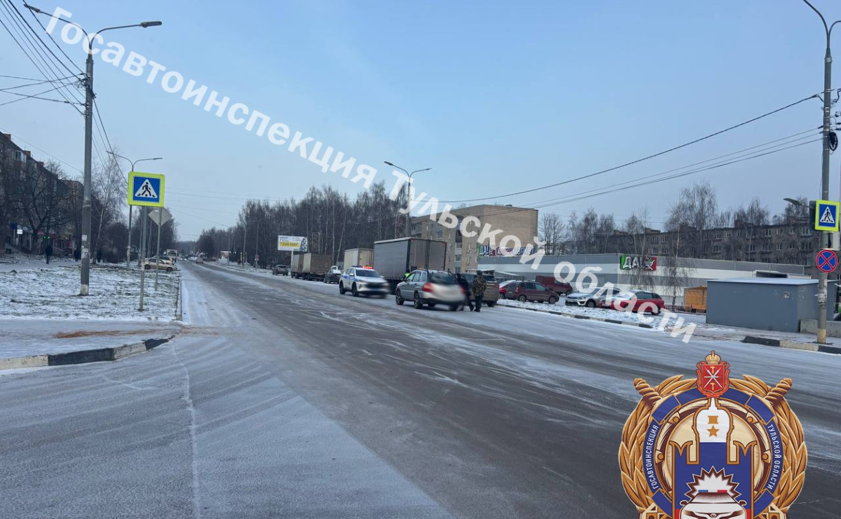 В Щекино пенсионер на Kia Sportage сбил пожилую женщину