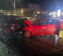В Ефремове при лобовом столкновении двух авто пострадали два человека