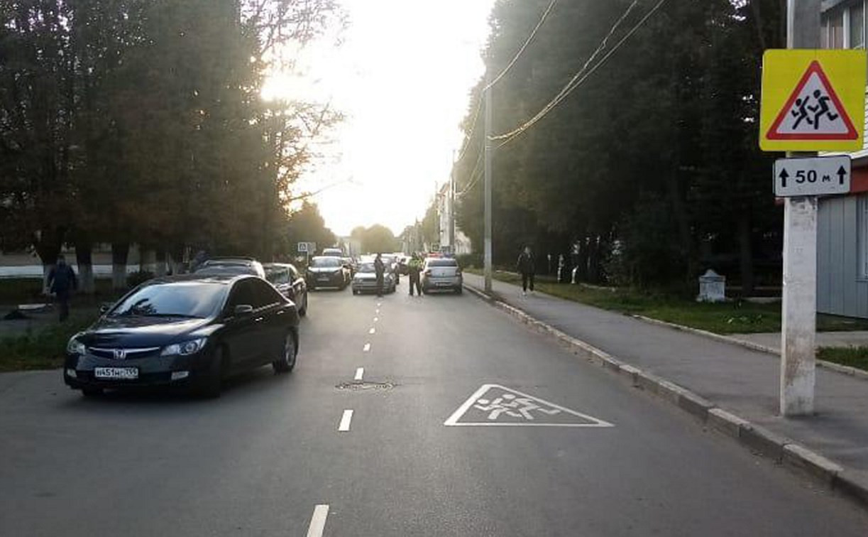В Новомосковске сбили вышедшую из машины маленькую девочку