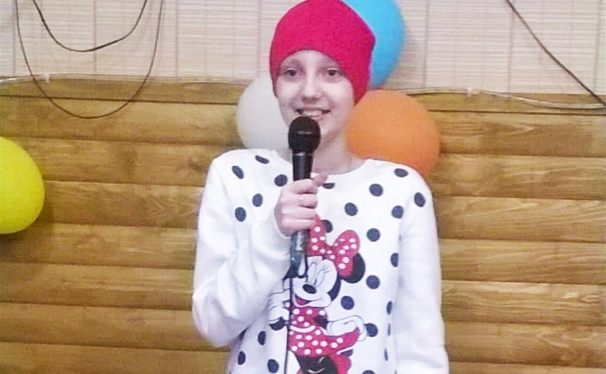 13-летней Соне из Узловой требуется помощь в борьбе с раком головного мозга
