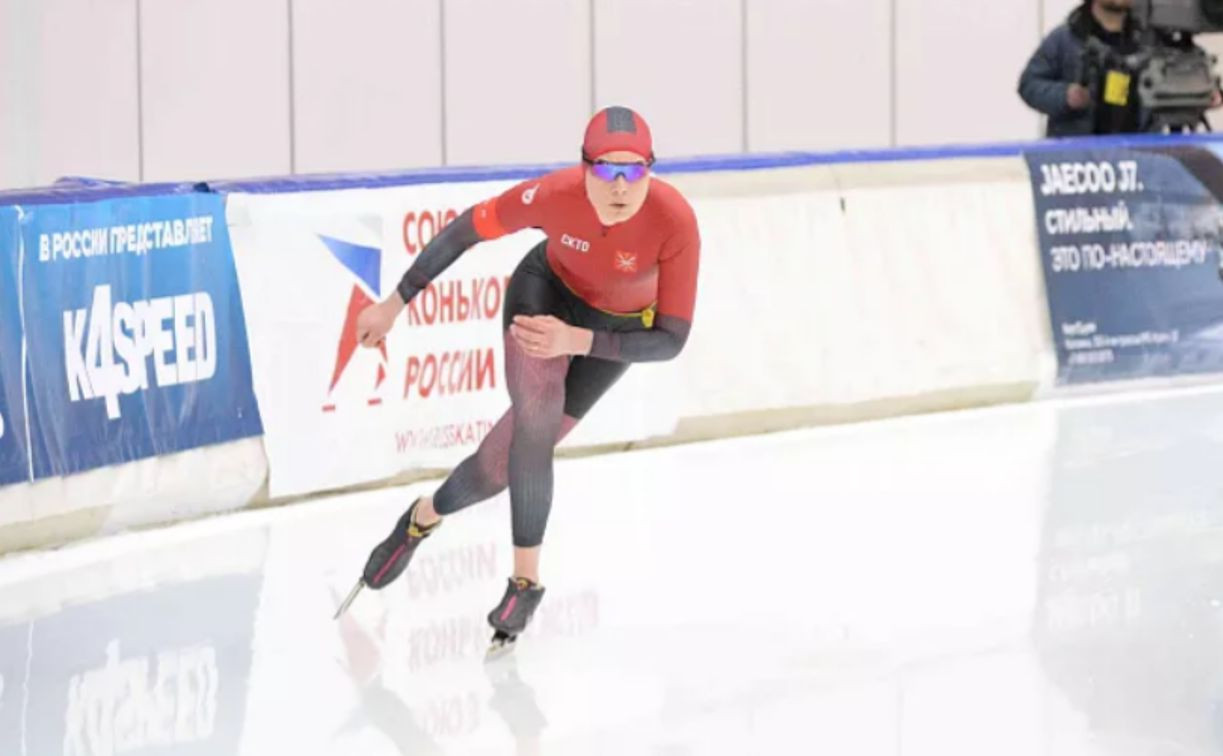 Тульская конькобежка завоевала золото и бронзу на Всероссийских соревнованиях