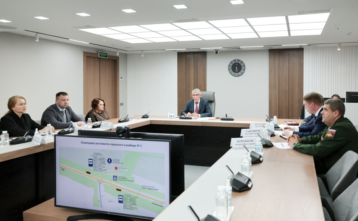 В Туле общественный транспорт продлят до воинского кладбища