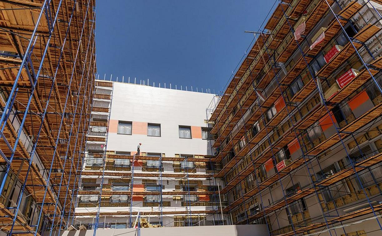 Как продвигается строительство нового корпуса Тульского областного перинатального центра