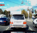 На ул. Октябрьской водитель Audi «по-классике» нарушил ПДД