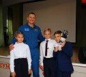 Киреевские школьники встретились с космонавтом