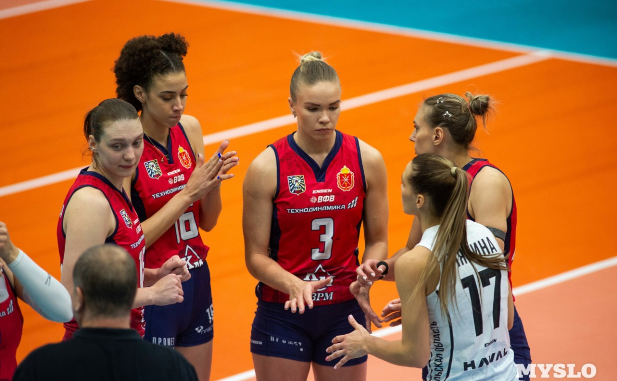 «Тулица» уступила соперницам из «Заречье-Одинцово» на выезде