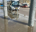 «Жалко, мы не умеем ходить по воде»: в Туле после ливней затопило дороги и тротуары