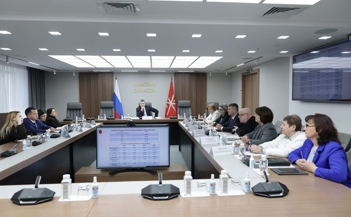 За четыре года тульская молодежь купила по Пушкинской карте 812 тысяч билетов