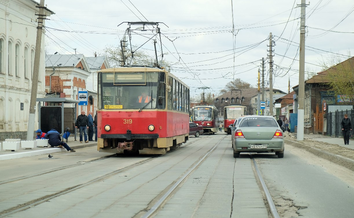 На улице Коминтерна ограничат движение трамваев