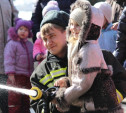 В Центральном парке спасатели провели акцию «Дети без опасности»