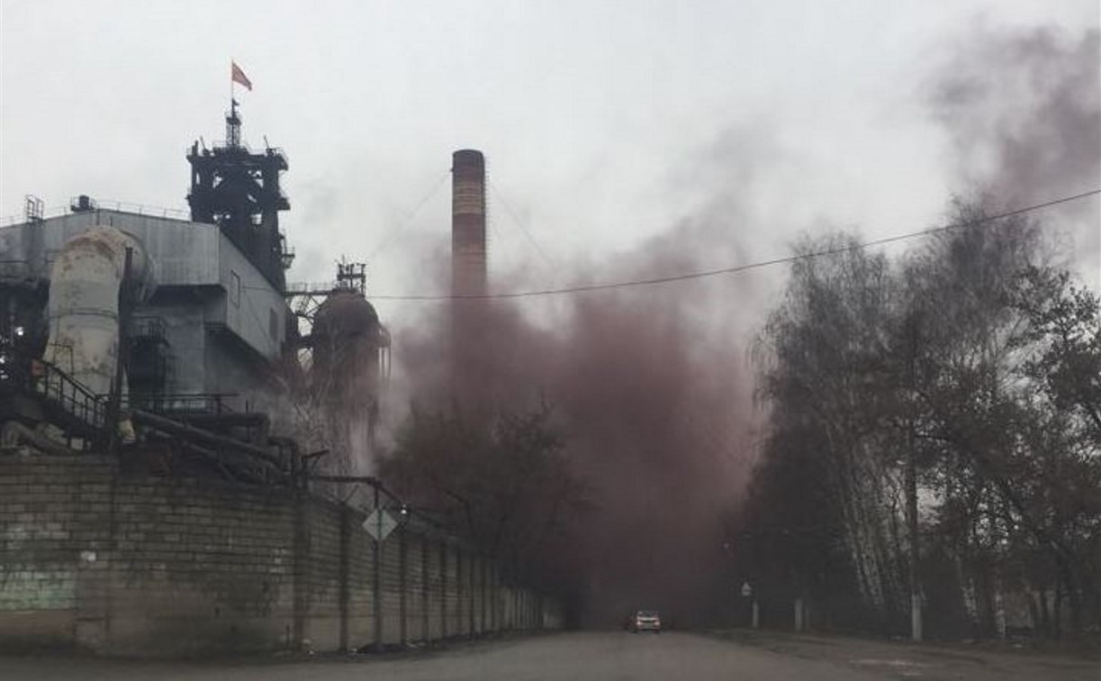Туляки: на Косогорском металлургическом заводе произошел мощный выброс