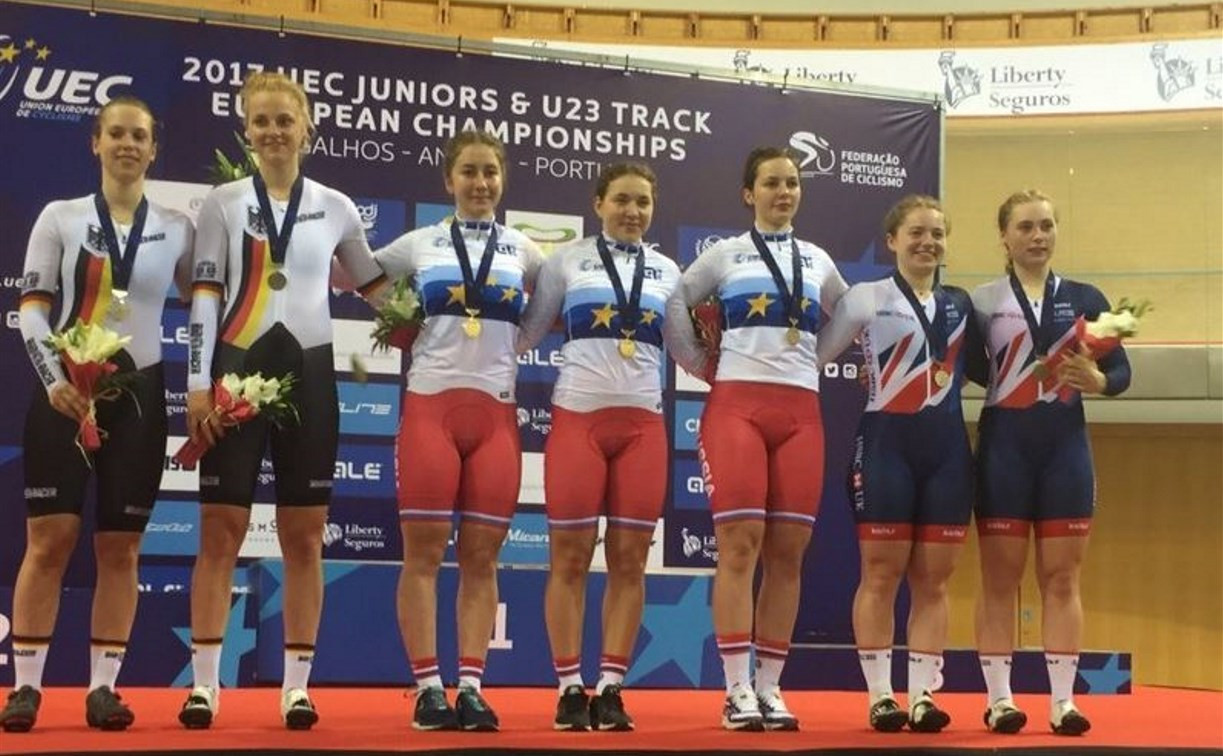 Тульские велогонщики завоевали медали на Первенстве Европы
