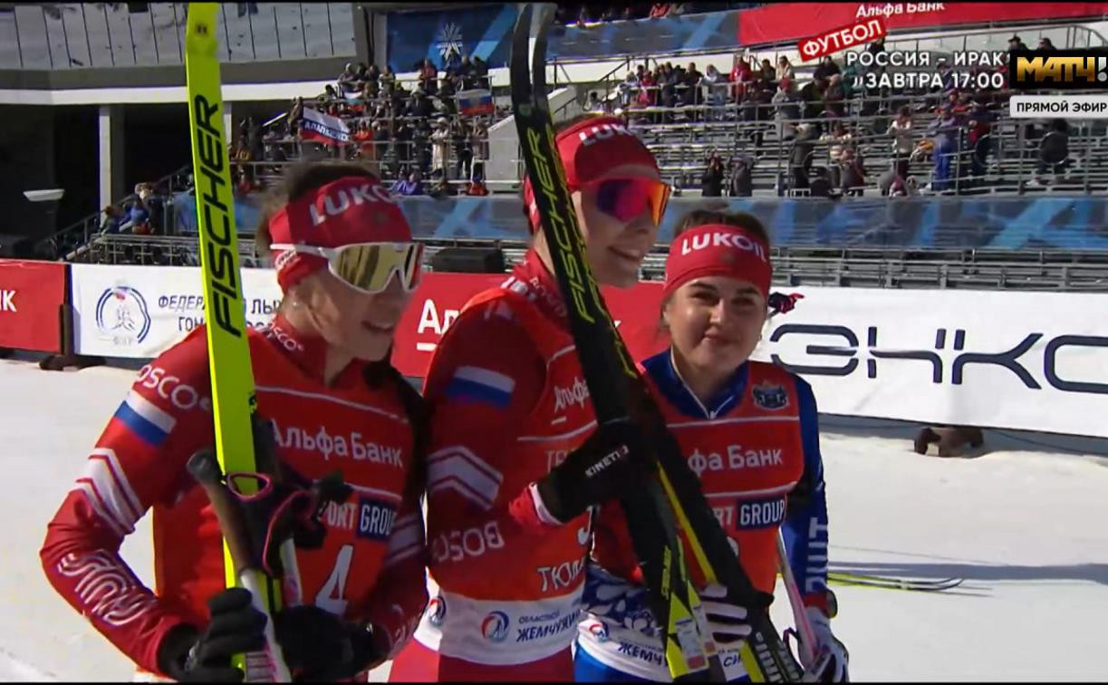 Уроженка Богородицка Анастасия Прокофьева стала бронзовым призером чемпионата России по лыжным гонкам