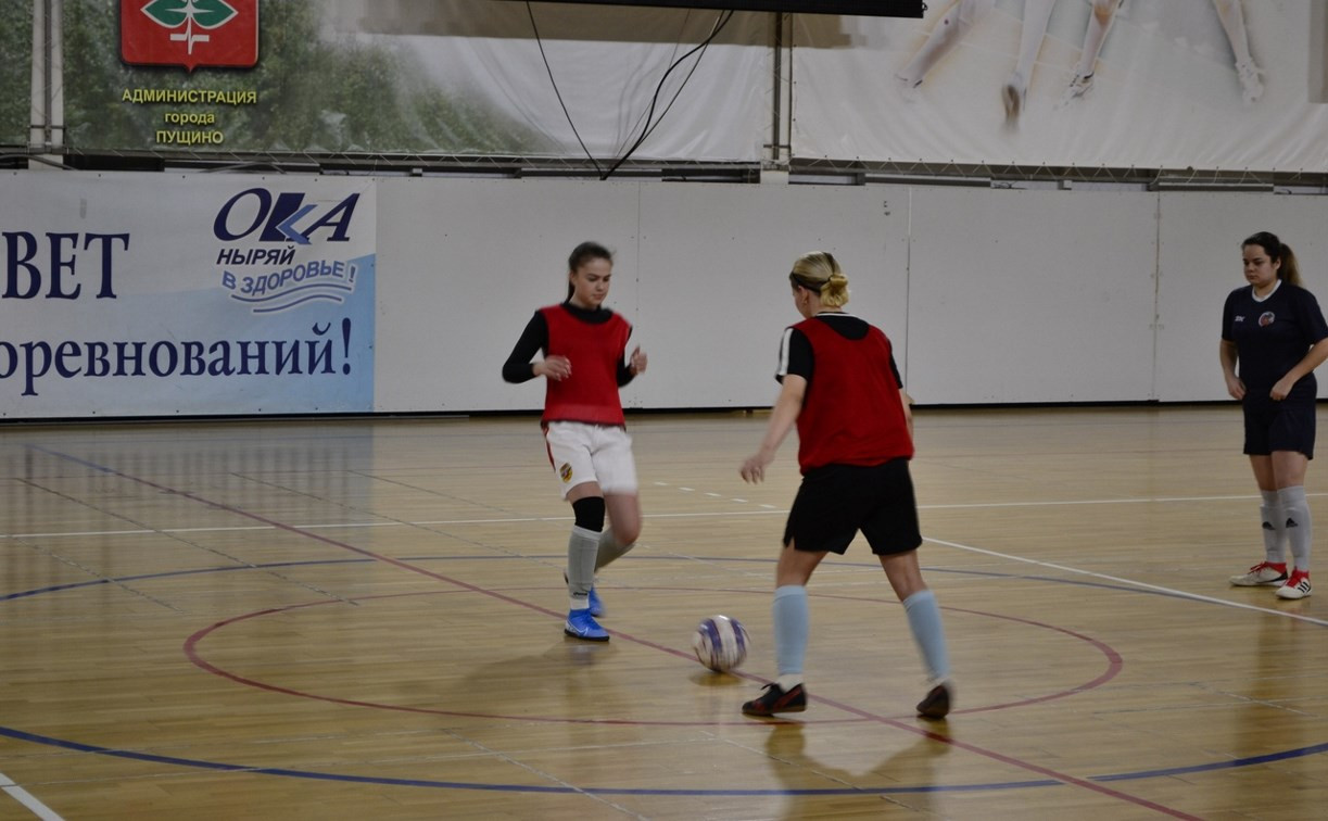 Тульские футболистки сыграли товарищеский матч в Подмосковье