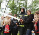 Тульские спасатели создали сотую по счёту добровольную пожарную команду: фоторепортаж
