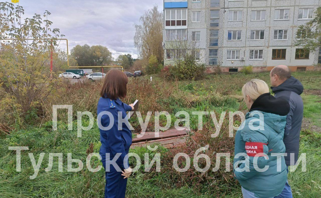 В Богородицке жители пожаловались в прокуратуру на фекальные реки 