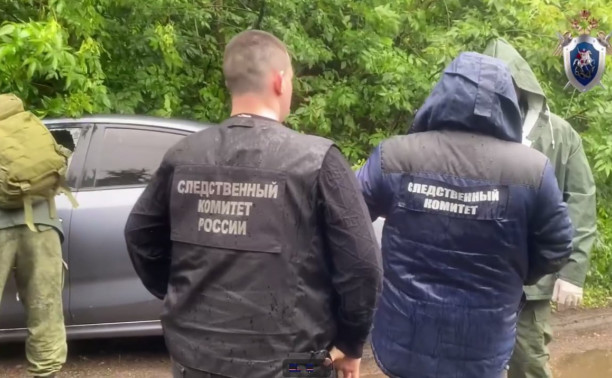 Появилось видео с места двойного убийства в Тульской области