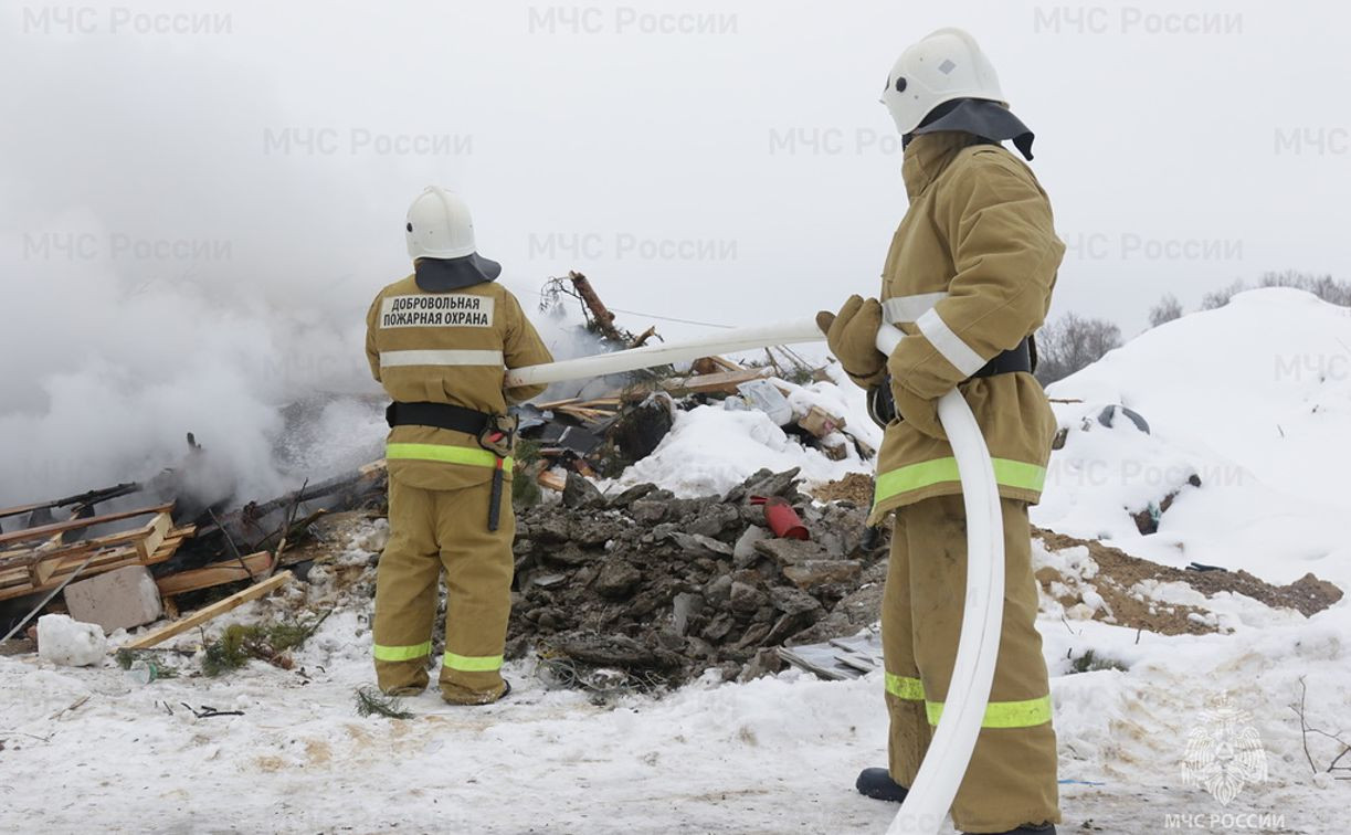 Более 700 жителей Тульской области стали добровольными пожарными