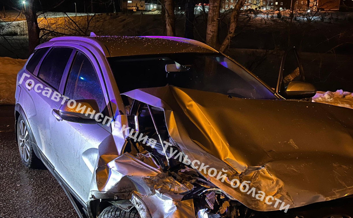В Киреевске пьяный водитель на Hyundai протаранил на встречке «Ладу» с 3-летним ребенком 