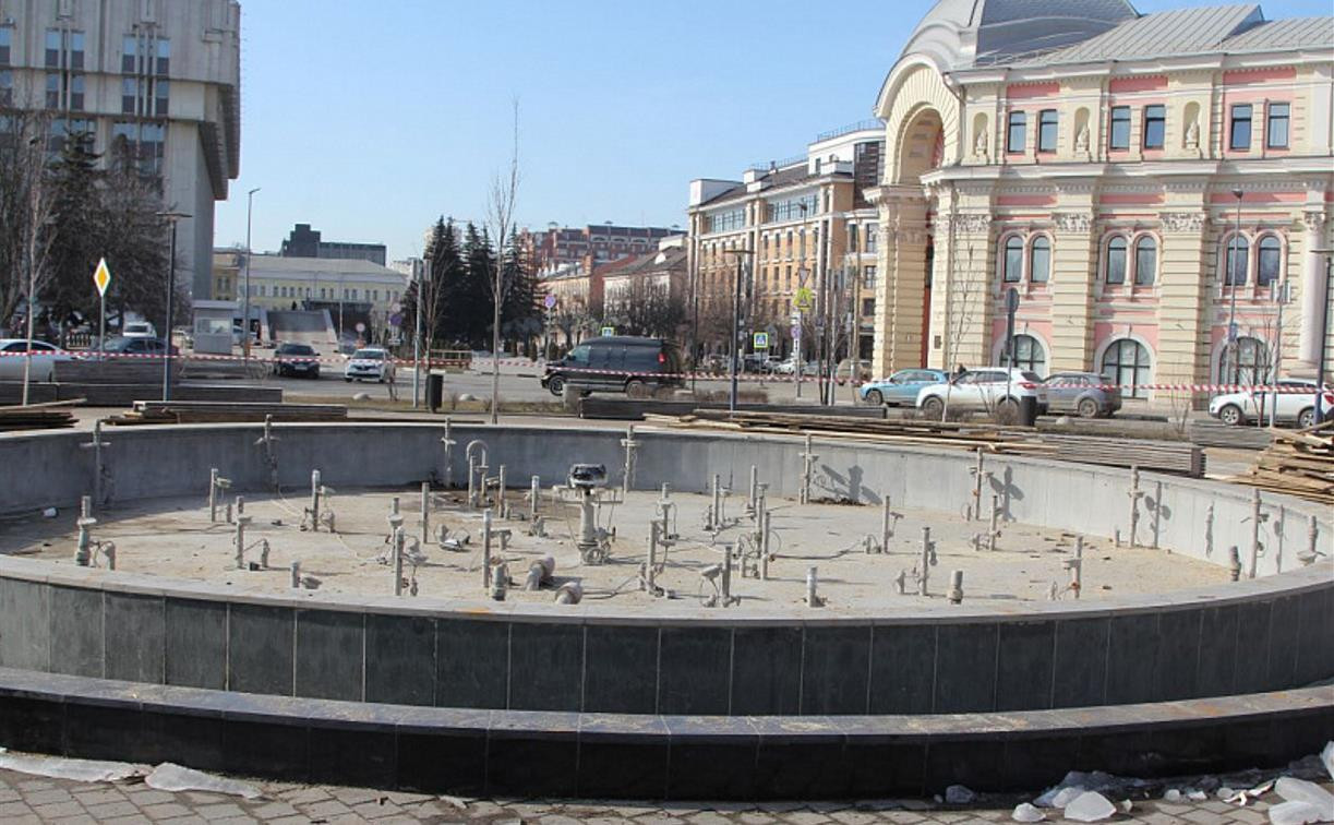 В Туле на обслуживание фонтанов потратят 19 млн рублей 