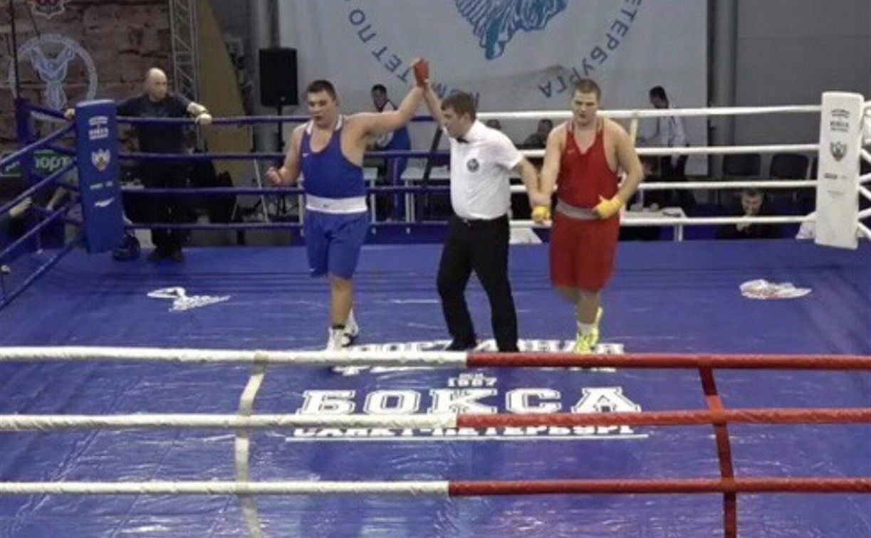 Тульский боксер завоевал бронзу на соревнованиях в Санкт-Петербурге