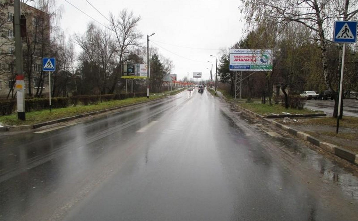В Алексине «Шевроле» сбил мужчину на пешеходном переходе