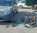В ДТП на Щегловской Засеке пострадал мотоциклист
