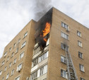 Крупный пожар на пр. Ленина в Туле: эвакуировать жильцов помогали полицейские