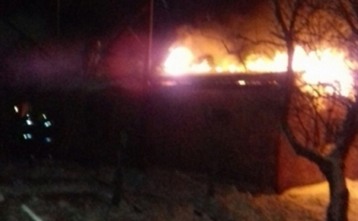 Следователи заинтересовались пожаром в Плавском районе