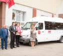 Воспитанникам тульских спортивных школ подарили микроавтобус