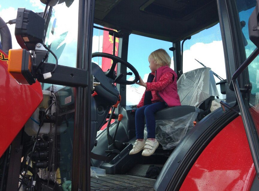 На «Дне поля» в Тульской области детей посадят за штурвал комбайна 