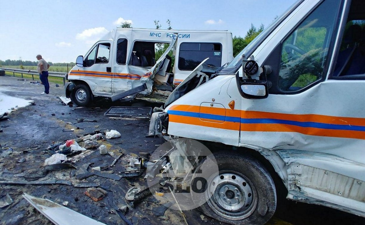 Авария с колонной МЧС в Тульской области: возбуждено уголовное дело