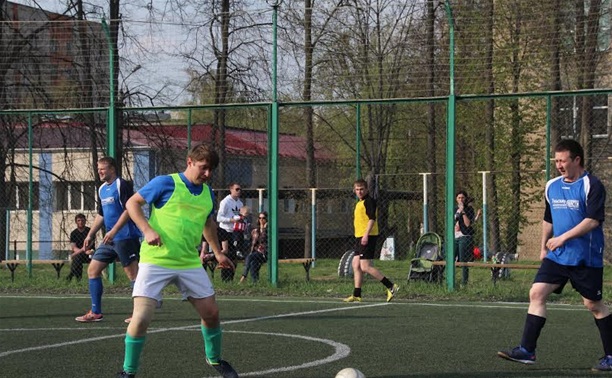 Тульские журналисты сыграли с коллегами из Москвы в футбол