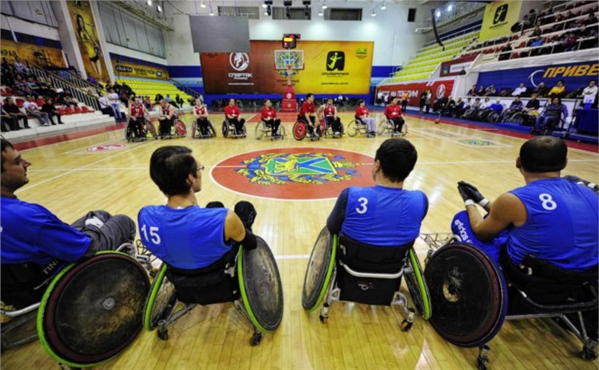 В Алексине проходит чемпионат России по баскетболу на колясках